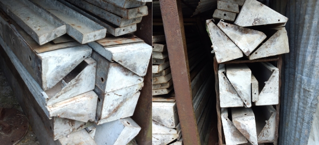 Molde para pavimento 20x30cm x 3,00m 